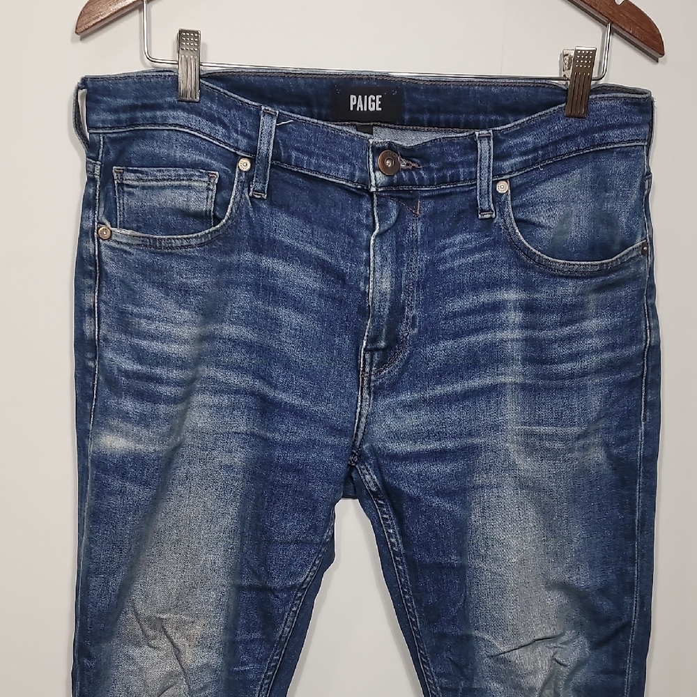 PAIGE Federal Men's Dark Blue Slim Jeans